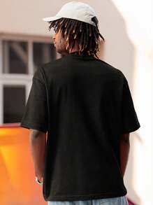 FLUXOGEEK Men T-Shirts - Black - View 4