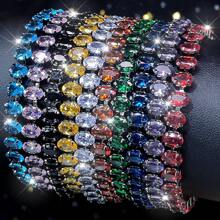 1pc Simple & Fashionable Colorful Cubic Zirconia Bracelet - Bracelet - View 10