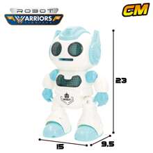 Color Baby Remote-Controlled Disc-Launching Robot - Multicolor - View 4