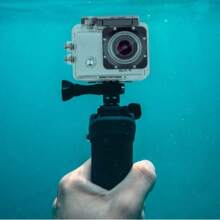 Cámara Deportiva Para Viajes Acción Contra Agua Con Accesorios - Negro - Ver 2