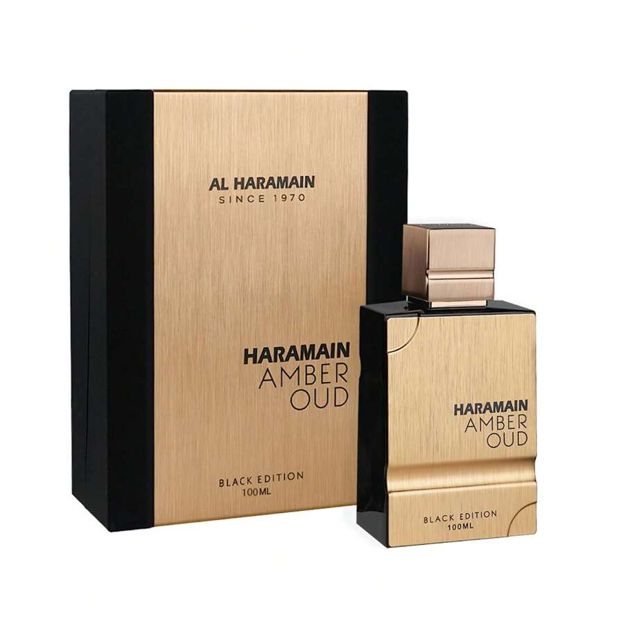 AL HARAMAIN AMBER OUD BLACK EDITION 3.4 FL OZ / 100 ML EAU DE PARFUM SPRAY