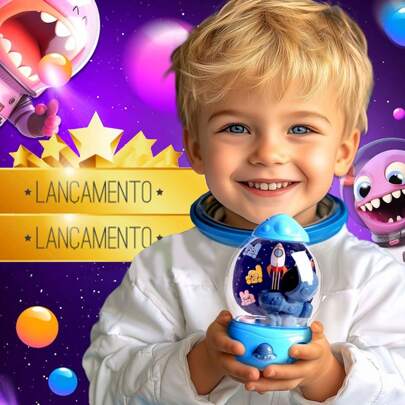 Foguete game Get play Mini Maquina de Bolinhas joguinho