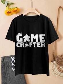 Lovers' Board Game T-Shirts Meeples Design For Board Game Designers Lovers - Black - View 2