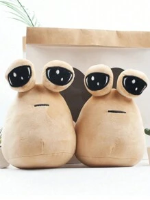 My Alien Pet Stuffed Animal Hot Game,Alien Pou Plush Toy, Emotion Alien Plushie Stuffed Animal Pou Doll,Children's Day Gift, Birthday Gifts, Kids Present