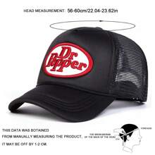 1pc Men's Letter Embroidery Baseball Cap, Street Fashion Trucker Hat For Outdoor Sun Protection, Casual Wear In Spring/Autumn, Travel, Beach