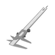 Calibrador Cuerpo de acero  21455 - Gris Claro - Ver 2