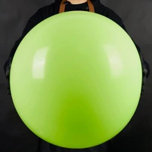 Bladder Balloon Bexigao Big 250 - 1 Giant Unit Party Decoration - 青檸色 - 查看 1