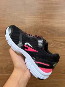 Men's Adult Lss Training Gym Shoes Comfort And Quality - Black / Pink - View 4