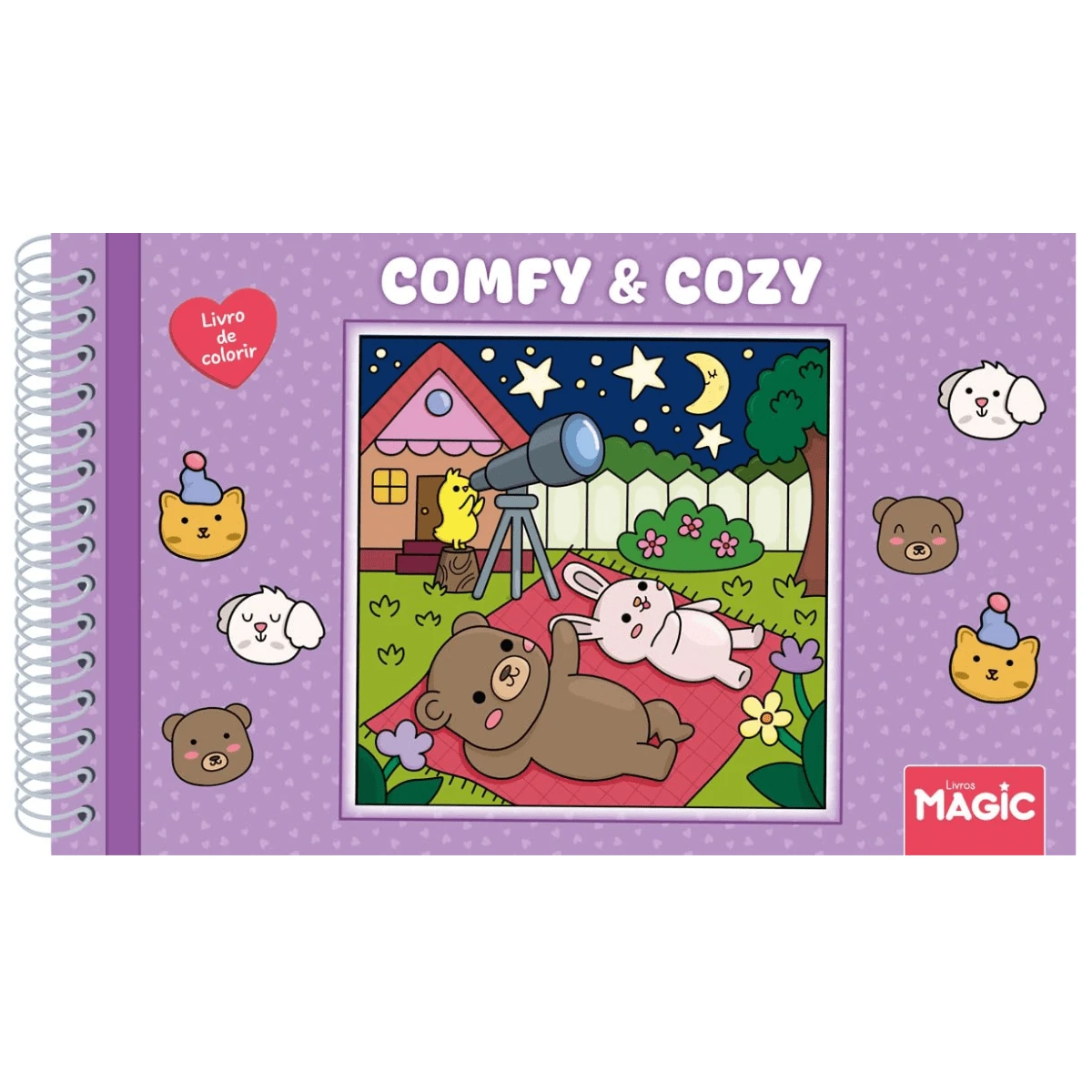 Comfy E Cozy - Livro De Colorir Bobbie Goods De Colorir Bobbie Goods ...