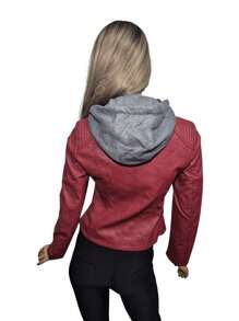 Biker Jacket For Women Vinipiel - 來了 - 查看 8