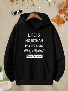 Find Your Purpose Inspirational Big Size Women Hoodie Jacket For Women