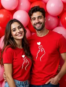 duos de pareja - Rojo - Ver 1