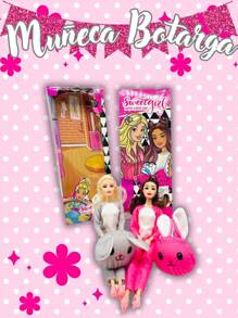 Osmos Muñeca con diseño de botarga y accesorios 1 pz - Azul - Ver 2