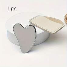 面部和身体刮痧工具 - 无需电池，无香精，用于面部和身体护理，缓解肌肉紧张，礼物 - 銀色 - 查看 5