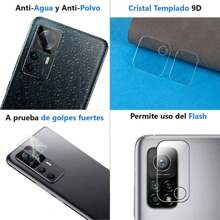 Evephones [3 en 1] Funda Uso Rudo Estilo Militar Camshield para modelos Redmi Poco Mi Case Estilo Moderno + Kit Micas Protectoras 9D Mica para Pantalla y Mica para Cámara de Cristal Templado Antirayaduras HD - verde menta - Ver 9