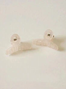 4/2pcs Retro Matching Jelly Color Small Simple Claw Clip, Ladies And Girls Princess Style Casual Women, Hair Accessory, Women, Hair Tools, Curly Hair Accessory, Fall, Travel, Hair Tools, Accessories Women, Fall, Travel, Women, Women, Hair Tools, Beauty Accessories, Gifts, Travel, Gifts For Women, For Women, For Adults, Stocking Fillers For Adult, Women's Accessories, Stocking Stuffer, Coming-Of-Age Hair Accessory, Gift Ideas For Women, Beauty Gifts For Women Beach Hair Clips - Multicolor - View 9