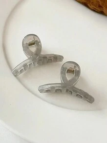 4/2pcs Retro Matching Jelly Color Small Simple Claw Clip, Ladies And Girls Princess Style Casual Women, Hair Accessory, Women, Hair Tools, Curly Hair Accessory, Fall, Travel, Hair Tools, Accessories Women, Fall, Travel, Women, Women, Hair Tools, Beauty Accessories, Gifts, Travel, Gifts For Women, For Women, For Adults, Stocking Fillers For Adult, Women's Accessories, Stocking Stuffer, Coming-Of-Age Hair Accessory, Gift Ideas For Women, Beauty Gifts For Women Beach Hair Clips - Multicolor - View 2