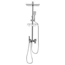 YUNRUX Stainless Steel Shower Faucet Thermostat Shower Set Rain Shower Hand Shower Shower System - Silver - View 6