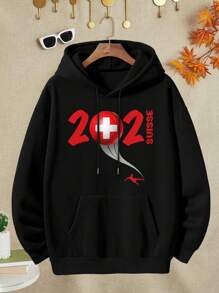 Switzerland Euro Soccer Big Size Women Hoodie Ladies Hoodies European Championships Swiss Flag Football