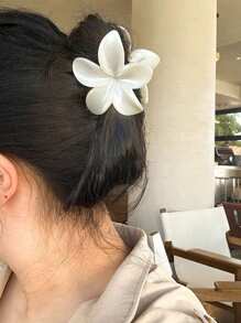 2 piezas de pinzas para el cabello de diseño de flores de acrílico, accesorios de pinza para el cabello elegantes y sofisticados personalizados para mujeres, uso versátil diario, para la escuela, la universidad