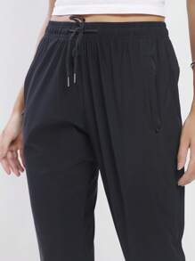WOMEN'S PANTS, ELASTIC SPORTY - Bold Plum - 查看 2