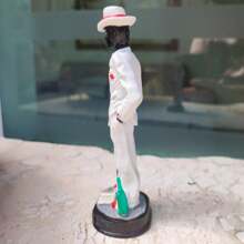 Image Of Zé Pelintra Cane Resin Umbanda And Candomblé 15 Cm - 彩色 - 查看 5