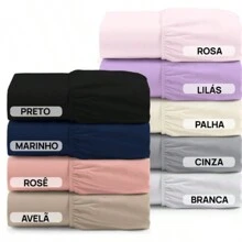 Single Fitted Sheet With 400 Thread Count Elastic - White - View 2