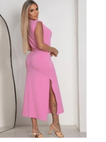 Great Fabric, The Best Value For Money In A Dress. - Baby Pink - View 2