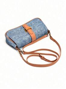 Dedoo 1pc Handbag 2024 New Fashion Handbag Joker Cowboy Long Stick Handbag 2024 New Advanced Texture Niche Original Shoulder And Underarm Slung, Suitable For Travel, Dating, Shopping, White-Collar Workers To Wear, Send Girlfriends Girlfriends And Other Scenarios. - Nhiều màu - Xem 3