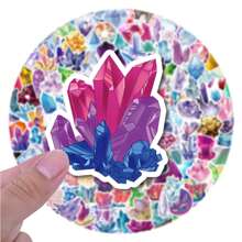 200PCS Crystal Stickers Vinyl Aesthetics Stickers Scrapbooking, Diary, Bumper, Skateboard, Water Bottle, Cartoon, Hard Hat, Car Stickers And Decals