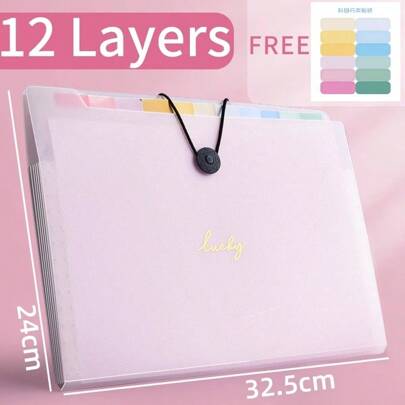 Pasta A4 Saco De Documento Com Grande Capacidade Conveniente6210- 6211