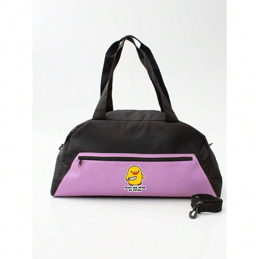 Mala Faixa  - PINTINHO FACA - Stilo Club Academia Trabalho Escolar Faculdade Viagem Fut Masculino Feminino - Roxo - Visão 1