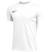 Nike Men Park VII Dri-FIT Short Sleeve Shirt - White - View 1