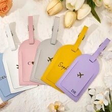 Tag Personalizada para Bagagem, Tag de Bagagem de Couro Personalizada, Tag de Viagem, Presente de Viagem, ID de Mala, Tag de Mochila, Presente para Casal, Lembrancinhas de Festa, Presente para Ela