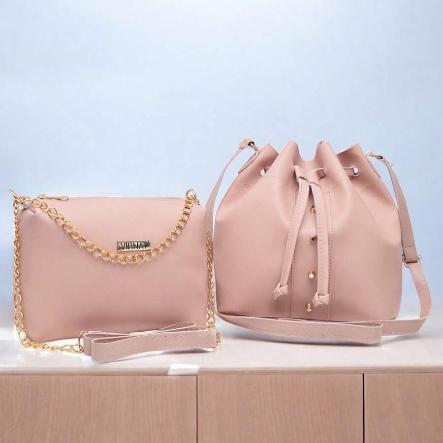 Women Shoulder Bags - Màu Khaki - Xem 1
