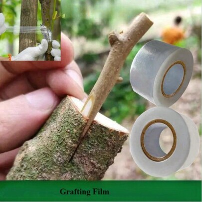 1 szt. Elastyczna taśma do szczepienia drzew owocowych, taśmy do naprawy pąków roślinnych o różnej elastyczności