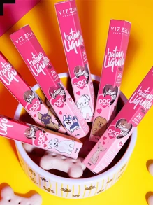 Dog Lovers Vizzela Liquid Lipstick - maltés - Ver 2