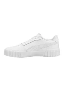 Puma Carina 2.0 - White/White/Silver - View 4