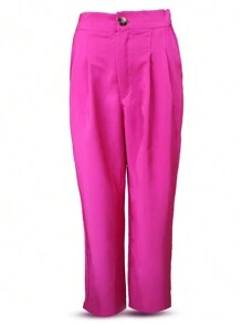 PANTALON ESPANDEX CASUAL - Rosa Fucsia - Ver 4