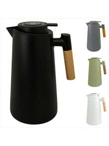 Garrafa Térmica 1 Litro Com Termômetro Led Para Chás / Café Design Moderno JORGE