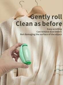 1PC Pet Hair Remover Roller – Reusable Lint Cleaner For Cat & Dog Fur, Sofa, Carpet, Bed, And Clothes – Self-Cleaning, Portable & Pet Hair Remover For Home & Furniture - Multicolor - View 7