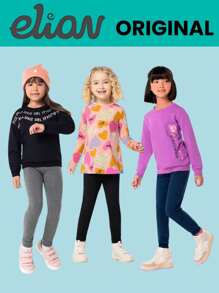 Teen Girls Leggings - Xám - Xem 3