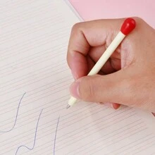 20 支/2 支/4 支卡通火柴圆珠笔，学生可爱文具奖品，有趣而独特的火柴形状，配红色火柴头设计，回到学校 - 彩色 - 查看 10