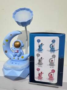 Astronaut Lamp Moon Led Light, Rechargeable Desk Lamp. Random Color - Multicolor - View 1