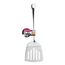 Kit 5 Utensilios De Cozinha Aco Inox Concha Escumadeira Espatula Vazada Colher Arroz Espatula Bolo