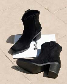 Botines para mujer color negro - Negro - Ver 1