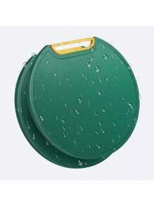 Antibacterial And Mildew Proof Cutting Board Round Chopping Block - Verde - Ver 2