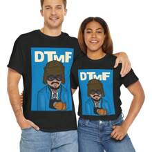 2025 Bunny Gifts T-Shirt Dtmf Art Bad More Photos - 黑色 - 查看 3