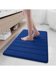 Bathroom Mat Velvet Rug Non-Slip Mat Bathroom Decor Bathroom Accessories Home Kitchen Christmas New Year Bathroom