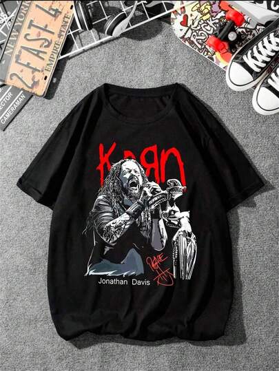 Camiseta Korn Cantor Unissex 100% Algodão Streetwear Lançamento Envio Varias Cores!!
